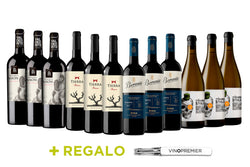 Joyas del Viñedo: 12 Vinos Exclusivos + Sacacorchos de Regalo